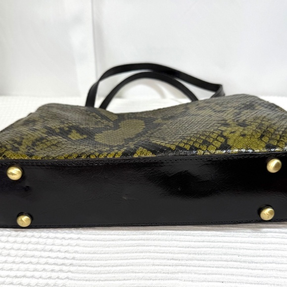 Patricia Nash Camellino  Italian Python Collection, color Olive - Picture 10 of 11